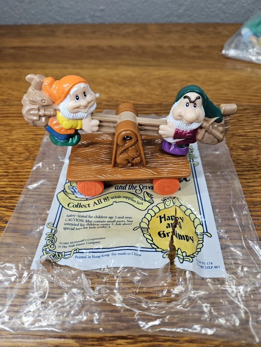 McDonalds Snow White And The Seven Dwarfs Happy Meal Toys